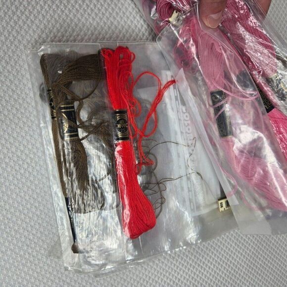 DMC Mixed Lot Embroidery Floss Thread Skeins New And Partial 100+ Skein - Picture 8 of 8